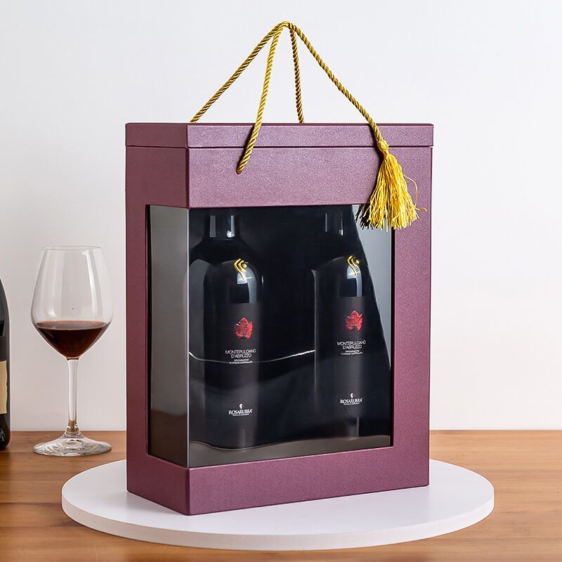 High-end Wine Recyclable Material Wine Packaging Box